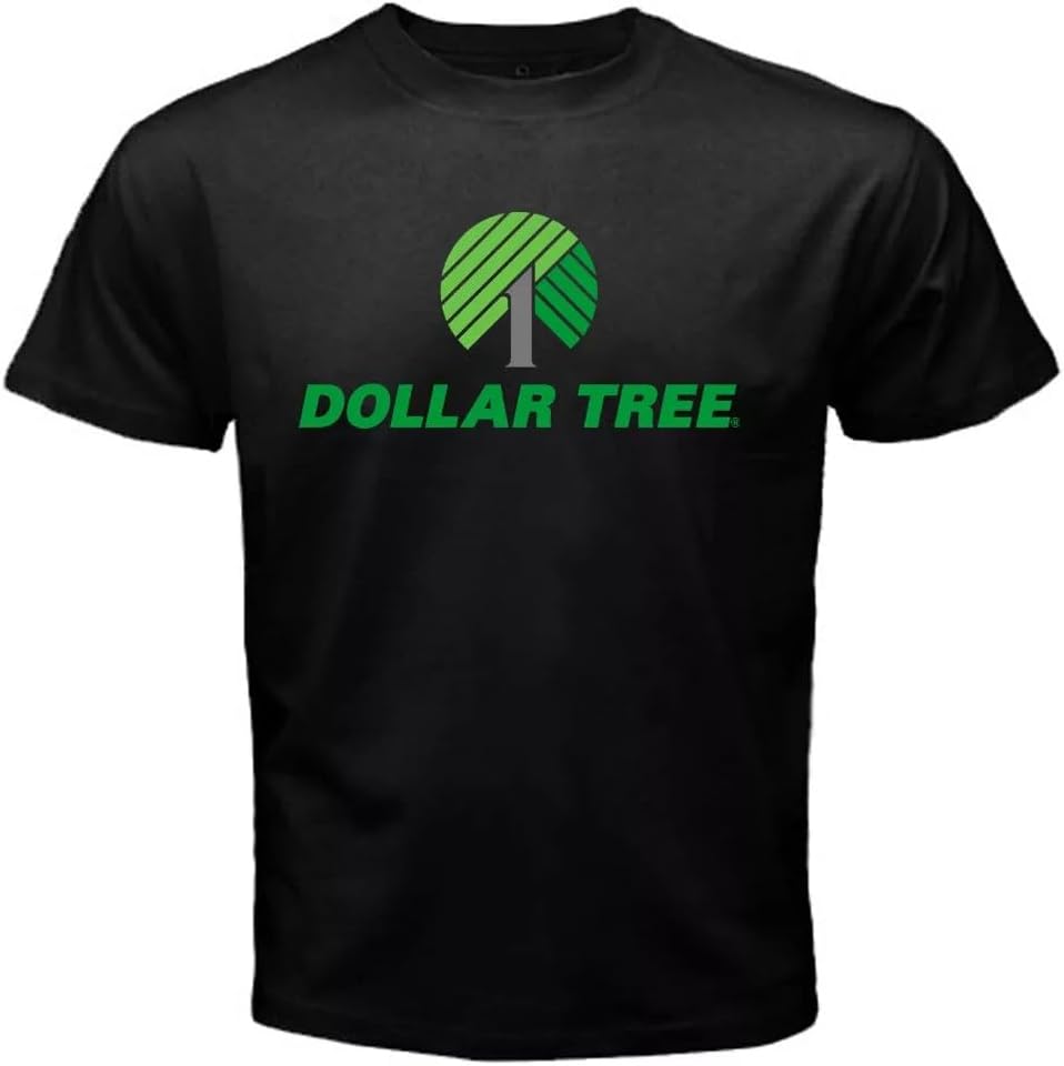 Dollar Tree Men s T Shirt Black S чёрный
