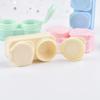 Clamshell Invisible Glasses Box Women Contact Lens Case Eyeglasses Container Korean Glasses Storage