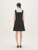 Roem Re Woven Matching Tie Mini Dress (Rmowg26St1) Rmowg37S11
