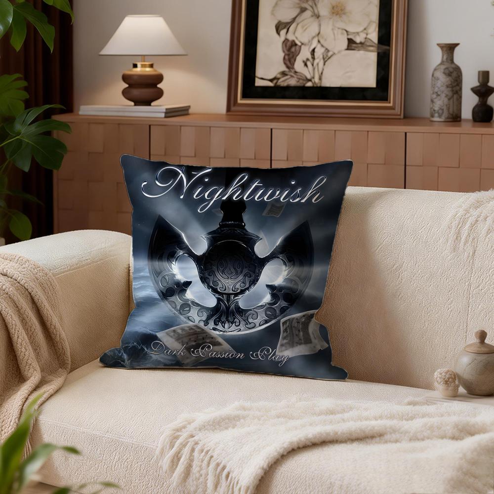 Nightwish Cushion Cover Cushion Cover Set 4Pcs 50X50 45X45 40X40 Pillowcase Decorative Sofa Home Decor
