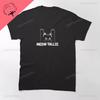 Funny Cat Meowtallica Cat Rock Music Print T-Shirts Rock Music Men Tops Fashion Oversized Tee Comfortable Unsiex Couple Wears