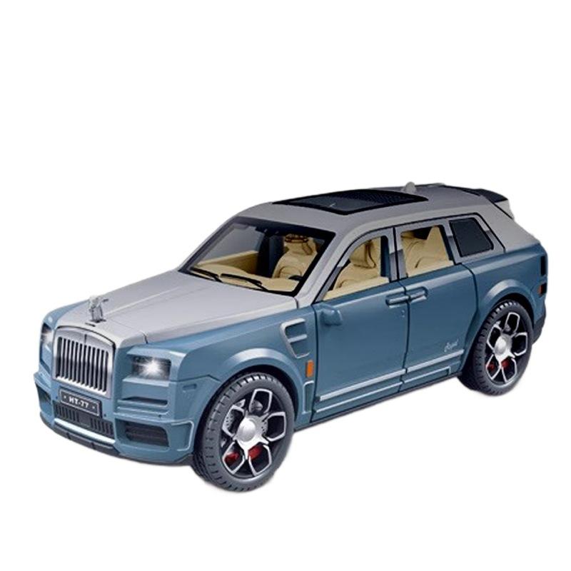 1:32 Simulation Cullinan Model Car Model Ornaments Luxury Car Sedan Children's Toy Car Boy Collection with Box