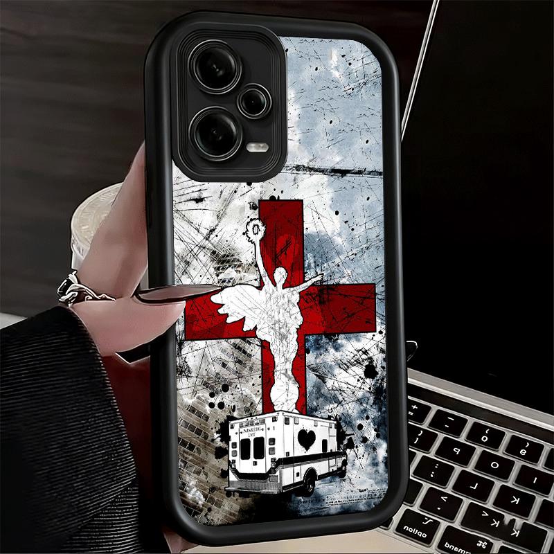 

EMT EMS Ambulance Soft Phone Case for Xiaomi Poco X7 X6 X5 Pro X4 Gt X3 F7 Ultra M8 M7 Redmi 15C 15 14C 13 13C 12 12C 10 10C Xiaomi Poco M7 Pro