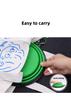 Pet Bowl Dogs Cats 350Ml/1000Ml Portable Foldable Food Water Container For Outdoor Travel Portable Feeding Bowls Pets Prodcuts