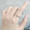 Japanese and Korean Simple New Titanium Steel Ring Korean Version Ins Couple Ring Fashion Versatile Bamboo