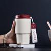 Frosted Insulated Cup Large Capacity Double Drink Cup Luxury Coffee Cup  For Home Work