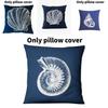 Canvas Ocean Series Throw Pillow Cover With 45cm For Home Decor And Lounge