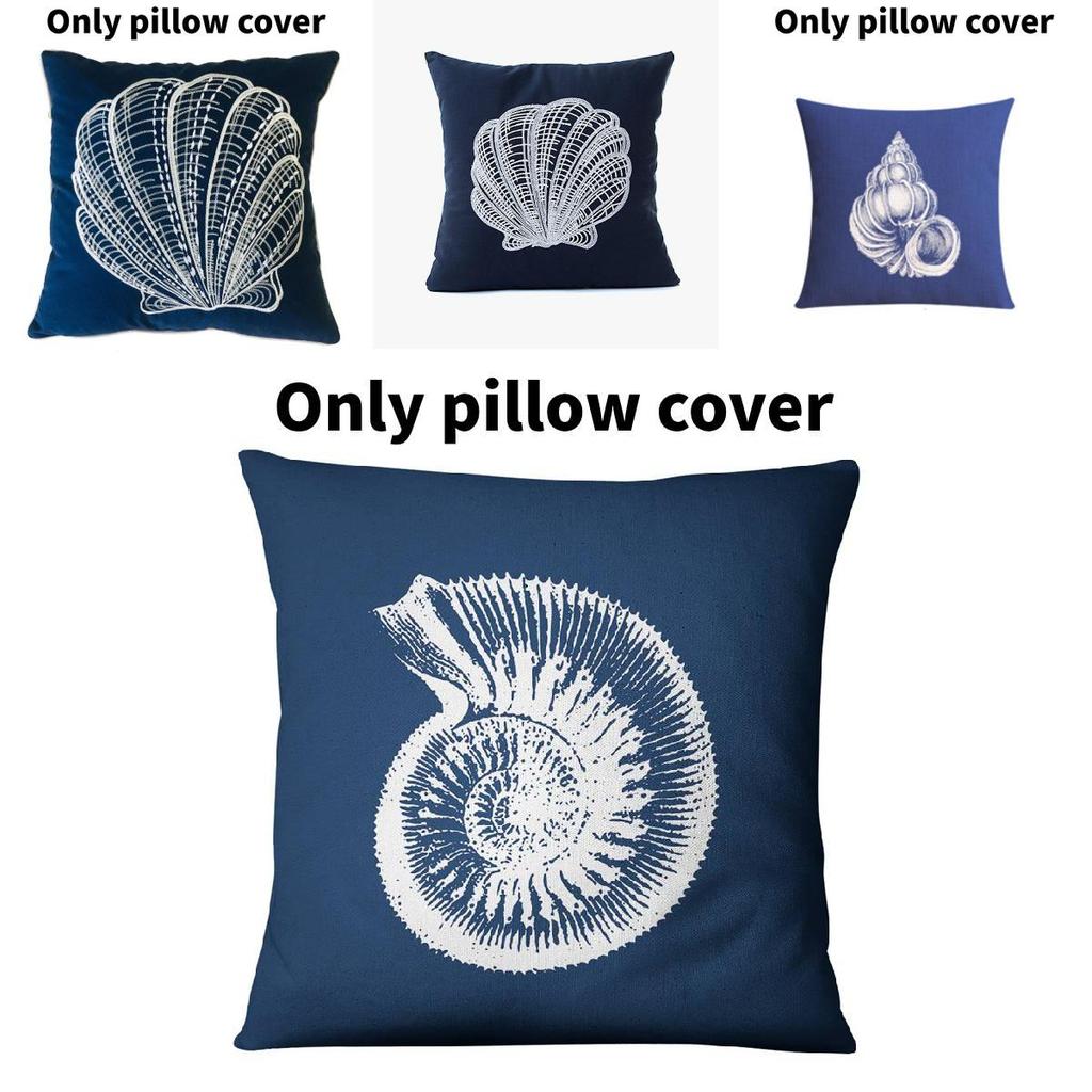 Canvas Ocean Series Throw Pillow Cover With 45cm For Home Decor And Lounge