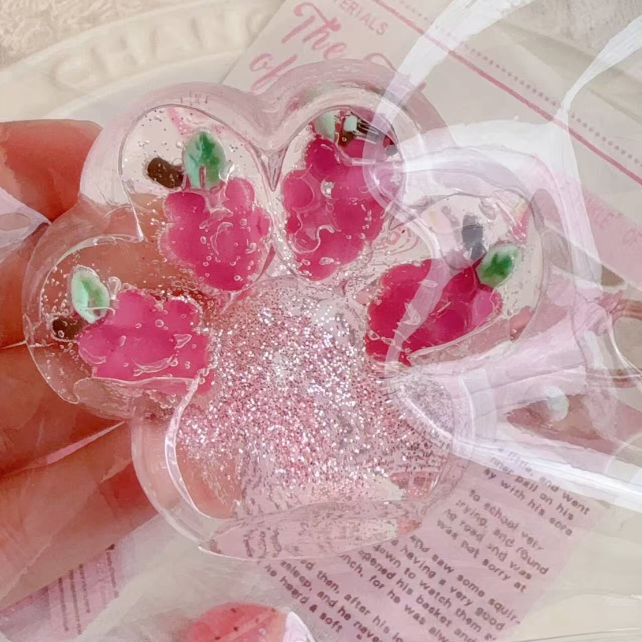 

Мягкие игрушки-антистресс в виде кошачьей лапки, медленно восстанавливающиеся зеленый виноград, апельсины, клубника, детские игрушки-подарки для снятия стресса