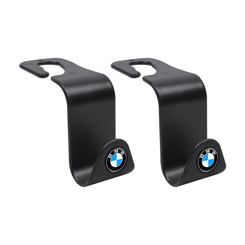2PCS Car Headrest Hooks Hanger Seat Back Hooks Car Storage Interior Accessories For BMW E46 E60 E90 E39 E87 E36 E92 E70 E91 RL2