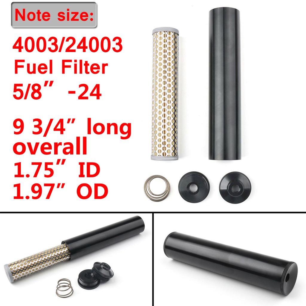 Pack of 1 Wix 24003 Complete In-Line Fuel Filter