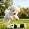 Plush Animal Dog Toy Squeaky Stuffed Long Animal Dogs Chew Toy for Puppy Teething Tug-of-War Interactive Play