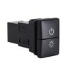 For Suzuki Jimny  Double Button Switch Ignis Spacia Swift Interior Modification Switch  Fog Lamp Tailbox LED Switch Button