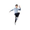 Li Ning Training Series Solid Color Breathable Sweat-Absorbing Tapered Knit Sports Pants Men Pants Black AYKS535-1