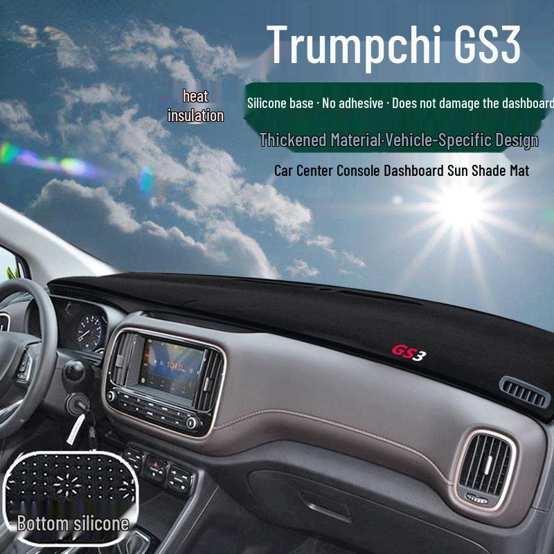 Trumpchi GS Series Dashboard Sun Shade Pad & Visor Block for GS4, GS3, GS5, GS7, GA6