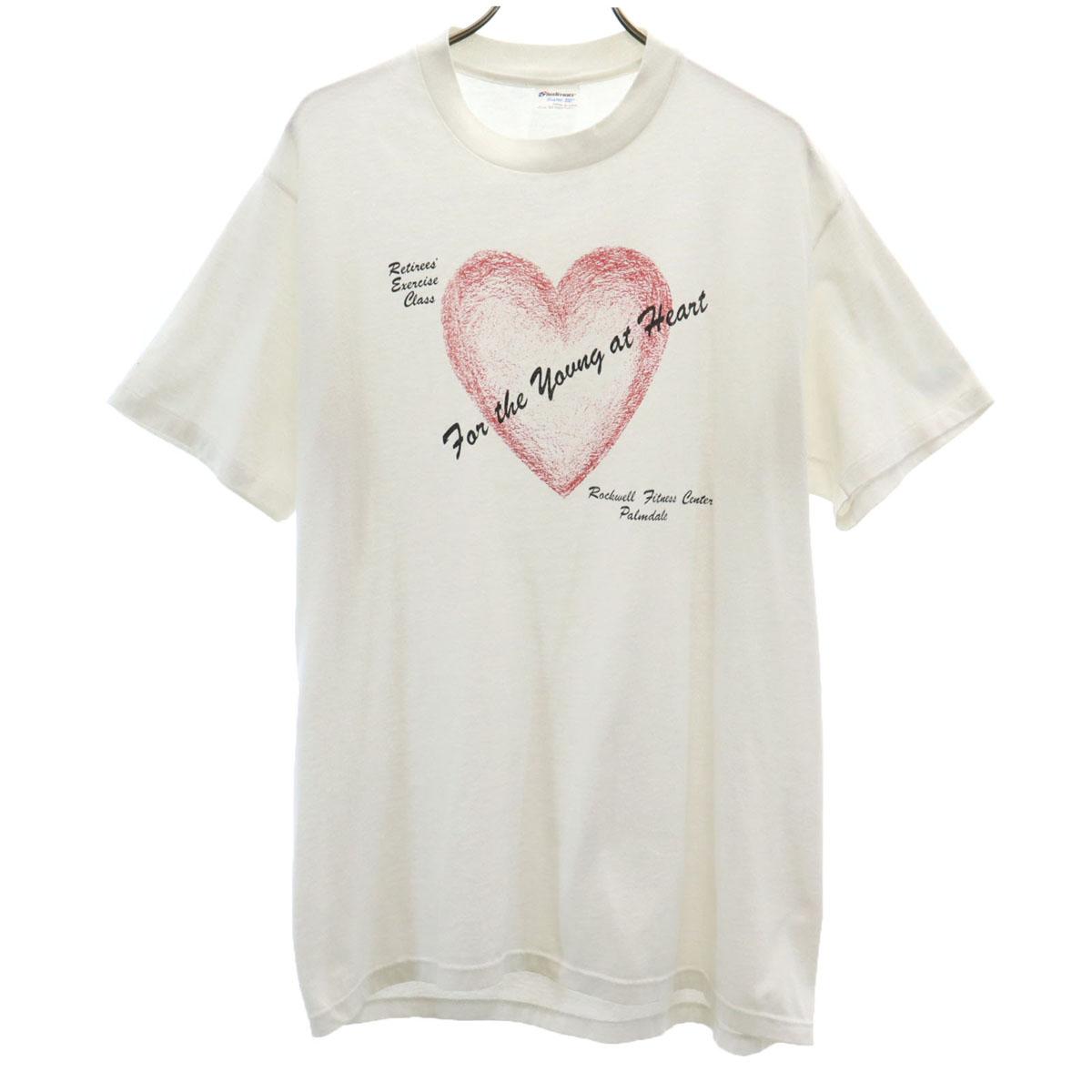 

STEDMAN Super 50 90-е годы Сделано в США Старая футболка с коротким рукавом L Белая Мужская Б/У