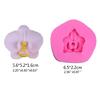 Cute Cylinders Silicone Crafts 3D Aromatherapy Candle Moulds Decorations Moulds