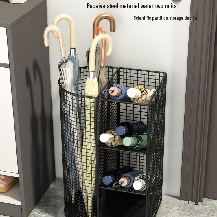 Umbrella Holder: Commercial Lobby & Home Entryway Rack