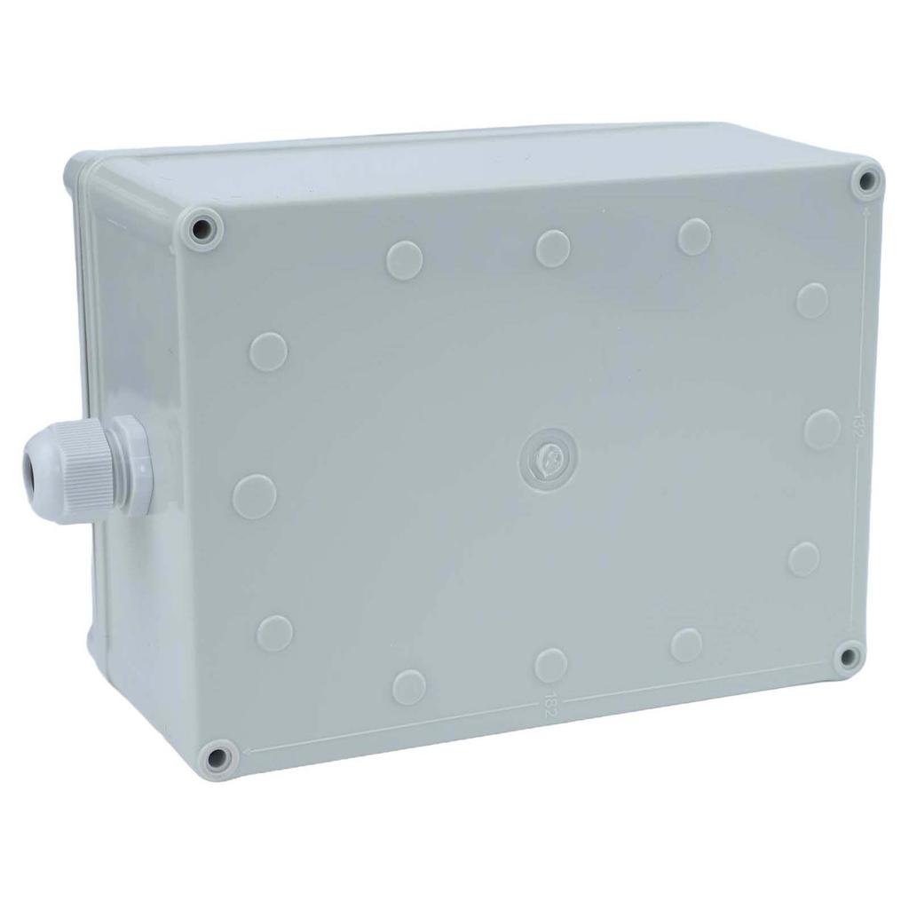 Outdoor Sockets Industrial Power Box Wall Distributor Easy To Install Shock Resistant Housing Flame-retardant Plastic