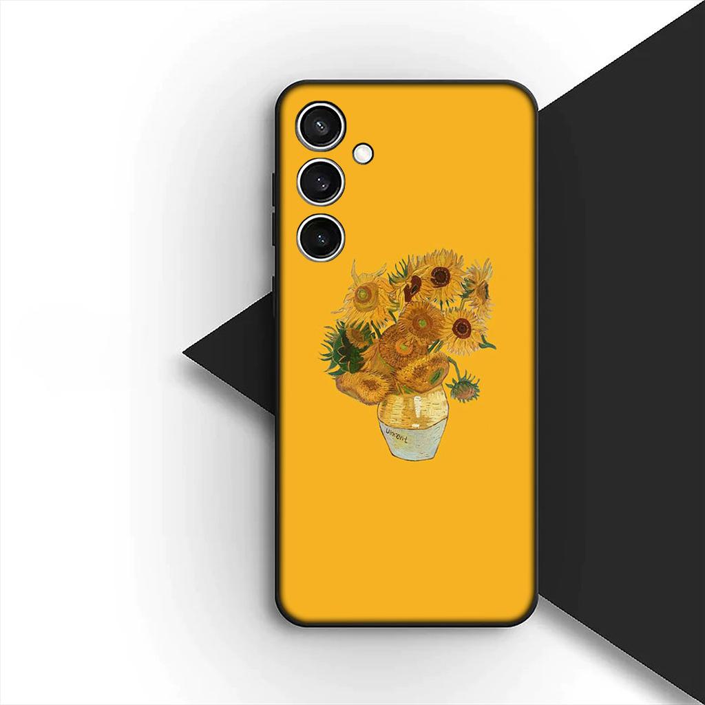 Soft Cover for Xiaomi Redmi 15 15C A3 A4 A5 9A 9C NFC Note 9 8 9T 8T Pro Casing Phone Case Sunflower Starry Night Van Gogh