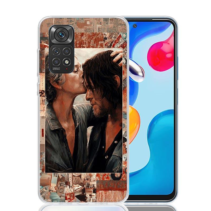 The Walking Dead Daryl Dixon Case Phone Cover for Xiaomi Redmi Note 14 13 12S 12 11S 11 11T 11E 10S 10 Pro Plus 5G Trend Fundas