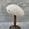 Sweet Girl~ Refreshing Beige Beret Female Summer Thin Breathable Painter Hat Showing Face Small Versatile Hat
