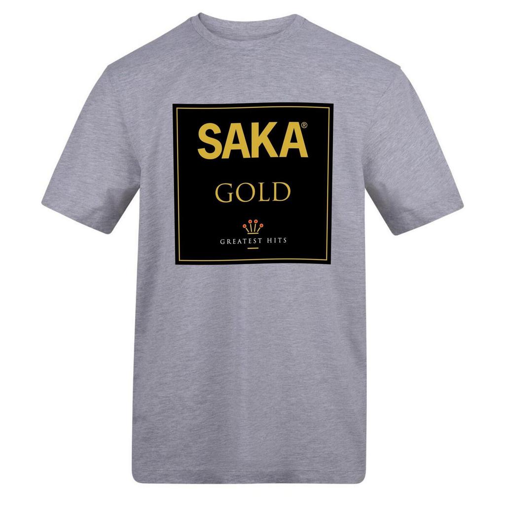 AWD Unisex Adult Saka Album Cover Classic Football T-Shirt