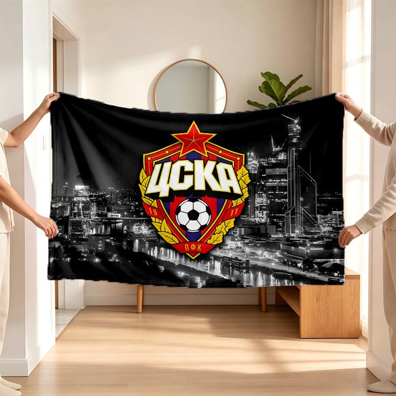 CSKA Maskva (21) Flanelinis pledas – švelnus akcentas miegamajam ir svetainei bei jaukia namų dovana