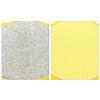 5Pcs Double Side Dishwashing Sponge Dish Washing Brush Pan Pot Dish Wash Sponges Household Cleaning Kitchen Tools