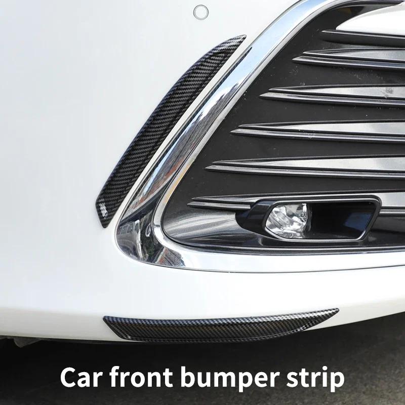 Universal Car Front Rear Bumper Corner Protector Guard Car Wheel Eyebrownti-collision Edge Protection Decoration Strip
