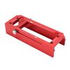 Door Hinge Jig, Aluminum Alloy Door Hinge Template Kit for Router, Adjustable Mortise Jig Fits Door Hinges From 2.5  To