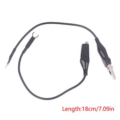 2Pcs Universal Ground Wire Oscilloscope Ground Wire Clip Clectrical Protective Wire Probe