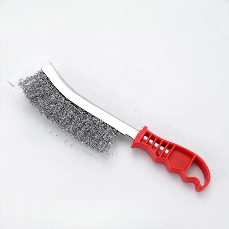 Tieluowei Stainless Steel Wire Brush for Cleaning and Rust Removal