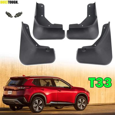 Set For Nissan Rogue X-TRAIL XTRAIL T33   Car Mud Flaps Splash Guards Mudguards Fender Cover Protector Accessories