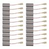 20PCS Kohlebürsten Für Motor Winkel Grinder 15x8x5mm Werkzeug 45mm Nützlich