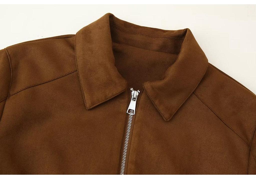 2025 Autumn Women's Fashion: Old Money Retro Commuter Lapel Jacket