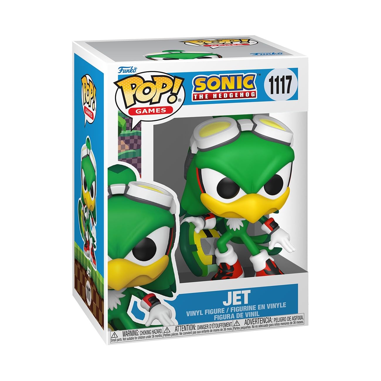 FUNKO Sonic the Hedgehog Jet the Hawk Board Games Pop!