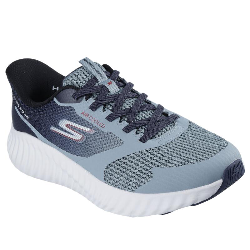 Skechers Go Run Now - Starfuse Fashion Comfortable Versatile Low-Top Casual Shoes Men Sneakers Dark-Blue 220380-SLT