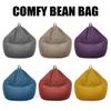 Filling Home Decor Sofa Couch Cover Chair Sofa Cover Snugly Gamer Chair Large Bean Bag Lazy Lounger