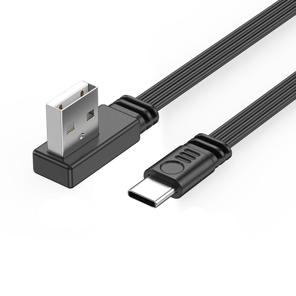 High Speed USB To USB C Data Cable 2A Quick Charging 480Mbps Sync Elbow/Straight Connectors Flexible Charging Cord