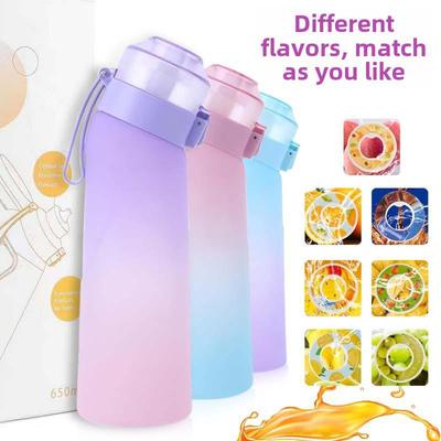 Fragrance-Infused Sports Water Bottle with Scented Ring