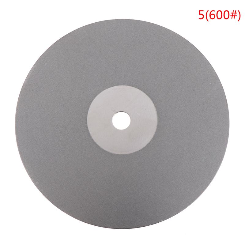 

6-дюймовый 150-миллиметровый плоский шлифовальный круг для полировки ювелирных изделий с алмазным покрытием, 80–3000 # as the picture