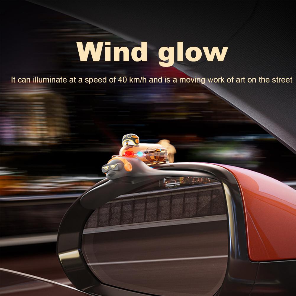 Universal Car Rearview Mirror Rain Guard Rain Eyebrow Rain Mirror Eyebrow Decoration Rain Mirror Rearview Cartoon Cover Sid Z7s5