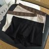 3pcs Men's Underwear Retro Men's Flat Leg Pants Mid Waist Comfortable Breathable Square Leg Pants Boxer Brief