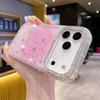 Shining Diamond Gradient Star Sequin Case For 17 16 16E 15 14 13 12 11 Pro Max Plus Rhinestone Transparent Glitter Cover