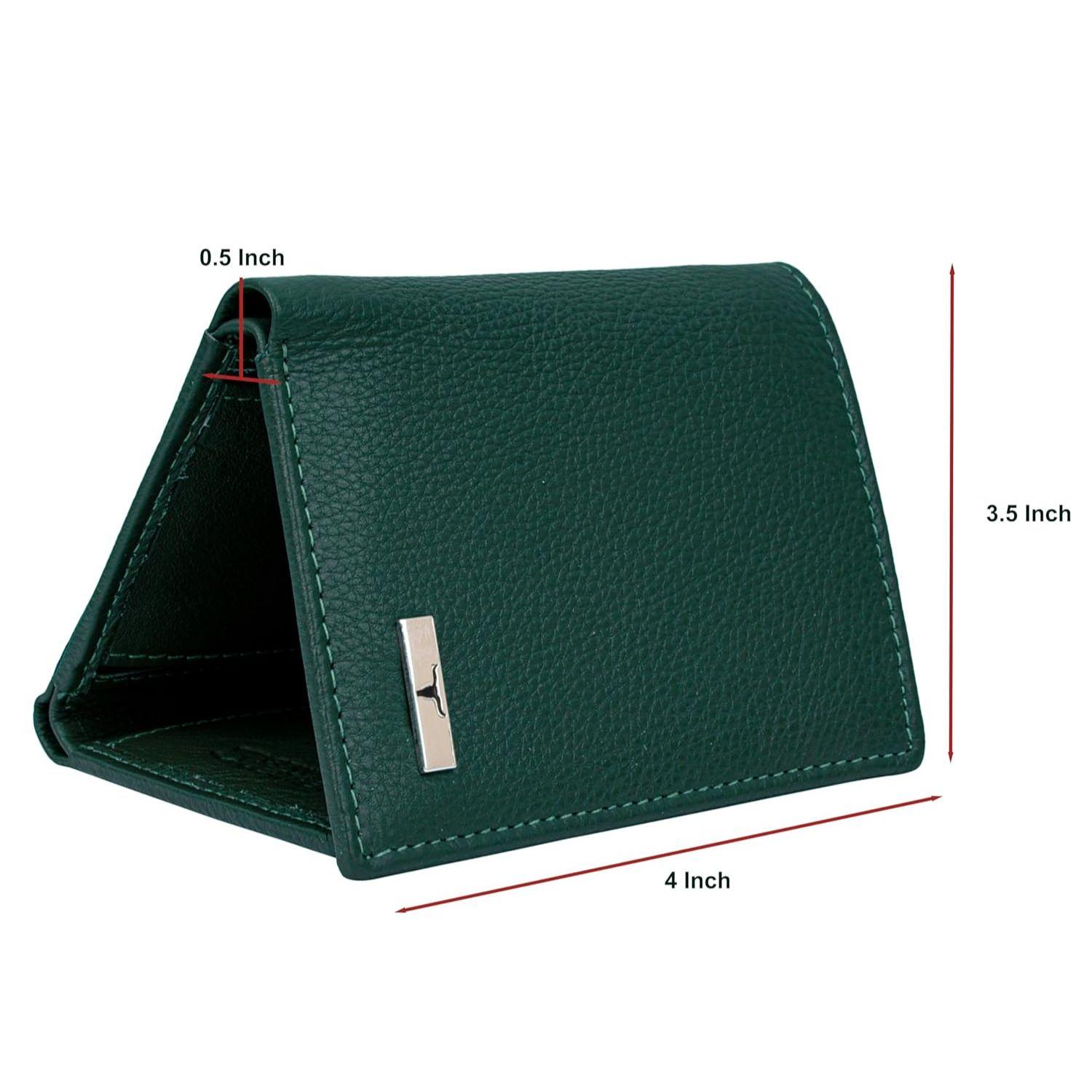 Мужской кожаный кошелек Travis Green — фото 6