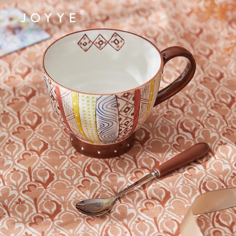 JOYYE Hand-Painted Ceramic Mug