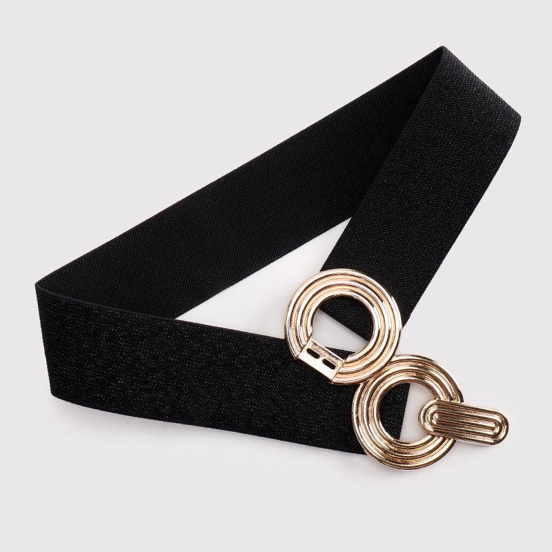 Women's Casual Elastic Waistband Decorative Fashion Belt