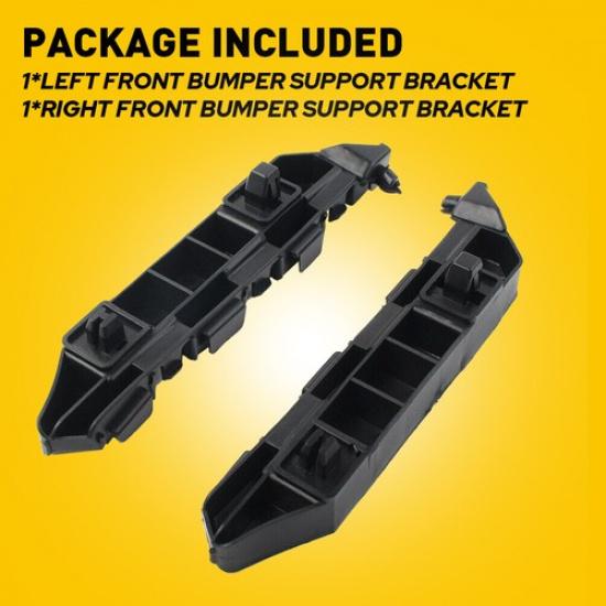 Bracket For Bumper 2012-2015 Civic Honda Set Of 2 Front & Left Right Driver Side