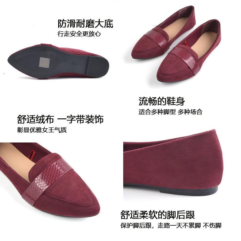 Pointed ins trendy shoes children's new versatile spring and summer shallow mouth soft-soled ladyshoes